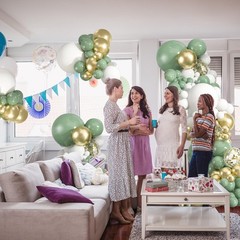 Zizasary 50Pcs Sage Green Balloons 12Inch Matte Boho Green Balloons For For