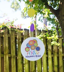 Happy Eid Flower Party (Party Pack) Islamic Muslim Holiday Decoration