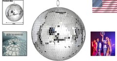 Cool 20cm Disco Ball – Light Reflecting Hanging Decoration for Celebrations