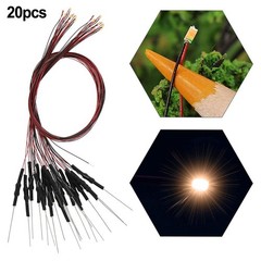 Pre Wired Prewired Replacement White With Resistance 0.06×0.03×0.021″
