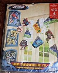Spider-Man Hallmark Set the Scene Party Supplies/Decorations Transformation Kit