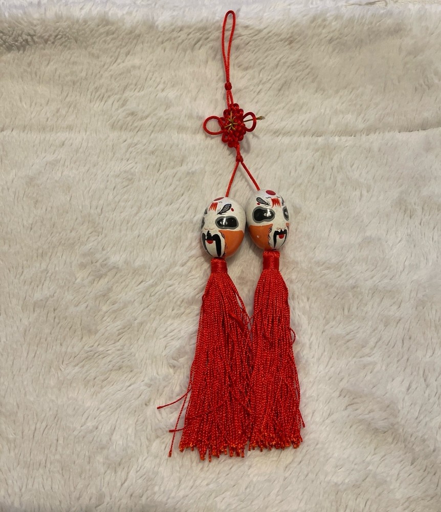 Chinese New Year Hanging Decoration Chinese Opera Double Face Tassel