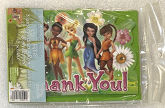 8 – New Disney Fairies Tinkerbell Thank You Postcards With Envelopes