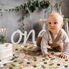 400 Pcs Baby Shower Confetti Decorations Table Confetti Dots Gender Reveal We…
