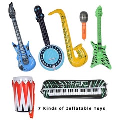Rock and Roll Party Supplies – Inflatable Musical Toys
