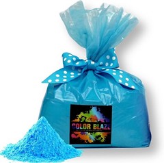 Color Blaze – 5lbs Blue Colored Powder – Holi Fun Run Color War Festival Party