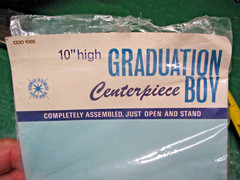 DANISH DESIGN GRADUATION BOY CENTERPIECE 10» HAND MADE IN DENMARK MINT