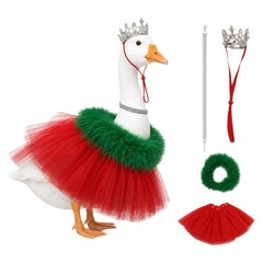 4Pcs Adjustable Crown Flexible Mesh Tutu Skirt Fashionable Patio Decoration New