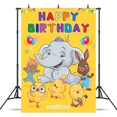 Canticos Party Supplies Backdrop Banner Poster Vinyl Birthday Gift 5x3ft 7X5ft