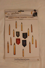 Amscan Harry Potter Hanging Decorations Floating Candles Paper NIP