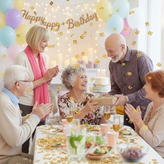Gold 50th Confetti, 50th Number Confetti, Wedding Anniversary Party Table Dec…