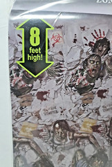 ZOMBIE Room Roll Spirit Halloween Decor 2 Rolls 4 ft X 20 ft New in Pkg