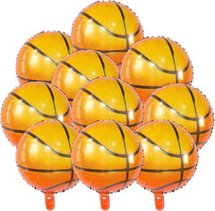 18 Inch Basketball Balloons Aluminum Foil Balloon Sport Party Basketball Theme B