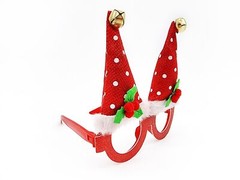 Christmas Red Santa Hat Novelty Party Glasses – Snazzy Santa
