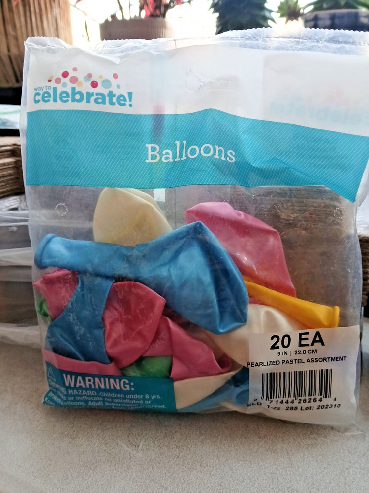 Way To Celebrate Balloons 20 8 IN Pastel Assortment