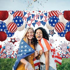 Independence Day Banner Backdrop for 4th of July Party Photoshoot Photography Ba