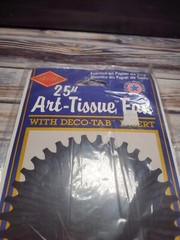 Vintage 90s Beistle Paper Art Tissue Black Fan 25” Hanging For Halloween Decor