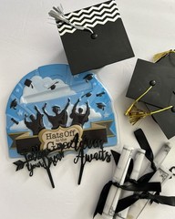 Graduation Party / Cake Decorations Supplies Bundle Table Cake Decor