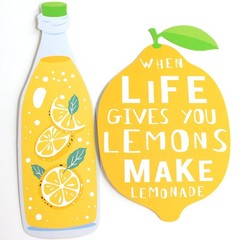 25 PCS Lemon Citrus Lemonade Theme Photo Booth Props Birthday Shower