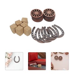 24 Pcs Cowboy Party Decorations Straw Bales for Craft Mini Haybales Horse Table