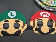 10 Pc Super Mario Party Supplies For Birthday Mario Bros B-day Party Supplies