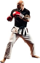 Joe Rogan Kick Boxing Inspired Fan Art Size A3