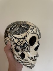 Skull ornament
