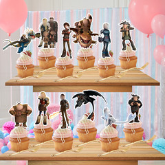 How Train Dragon Party Supplies happy birthday centerpiece decoration cup plate