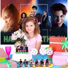 ZOMBIES 4 Party Supplies Set Banner Cake Toppers Balloons Birthday Decor