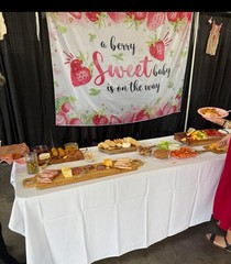Baby Shower Strawberry Banner
