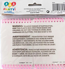 Party Favors 6 Pks Mini Notebooks Unicorn, Believe NEW IN PACKAGE