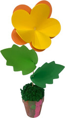 Flower Cutouts – 24 Foam Flower Cut Outs Decoration Bulletin Board Classroom Dec