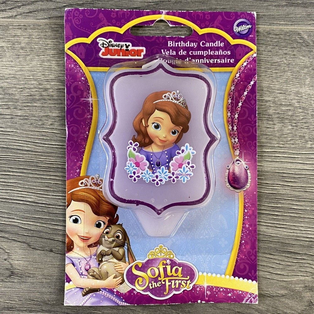 Wilton Disney Sofia The First Birthday Party Cake Decorations Candles 1 Piece