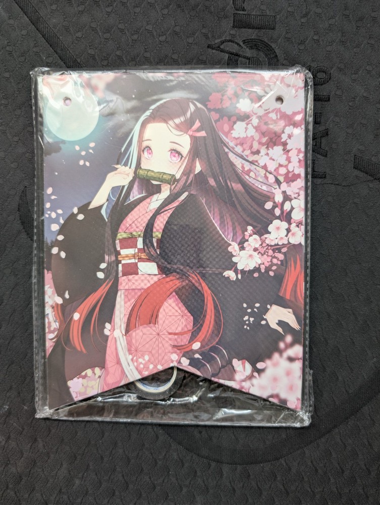 Demon Slayer Nezuko Anime Birthday Banner New – Cherry Blossom Party Decor