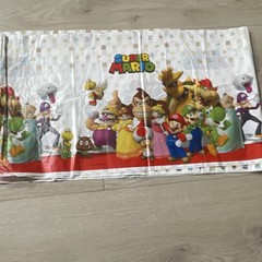 Super Mario Backdrop Birthday Party Decoration Mario Luigi Peach Yoshi