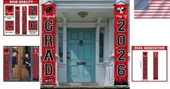 Class of 2026 Graduation Banner Set
