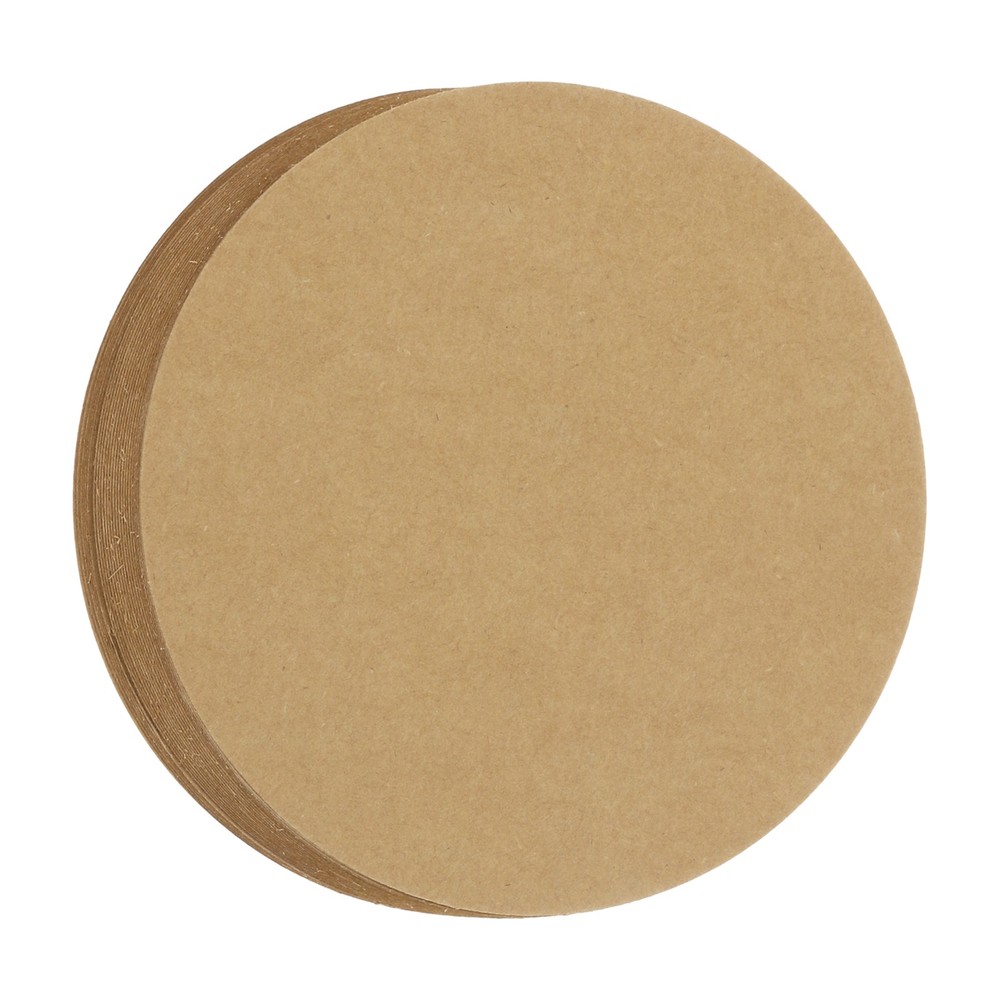 60 PCS Khaki Color Circle Cutouts Paper 10 Inch Round Cutouts