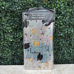 2 Pack Graduation Rectangle Table Covers 54×108 Silver Gold Black Party Decor