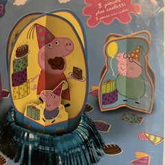 Peppa Pig 23 Piece Table Decorating Kit Party Supply New!!!