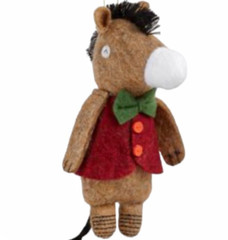 Donkey Ornament – Farm Animal Dressed Sweater Lightweight Cute Gift Kids Boys