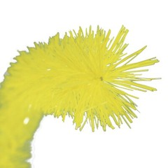 30FT Shiny Light Yellow Tinsel Garland Christmas Plastic Fringe Foil
