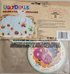 Ugly Dolls Movie Dangling Spiral Decorations Backdrop Birthday Party 12 PCS New