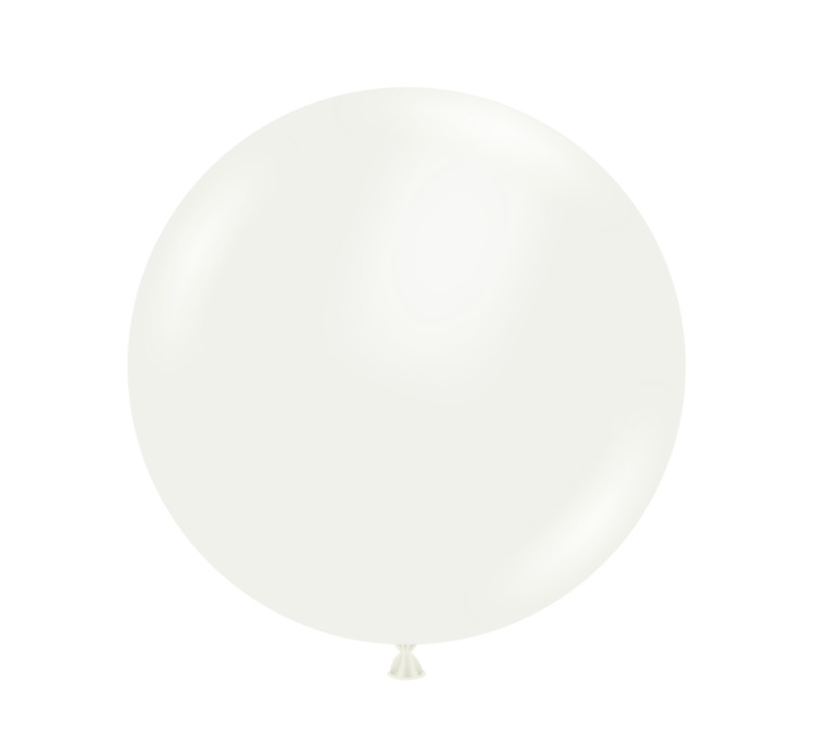 100 Count Tuftex Latex Balloons, 11″, White