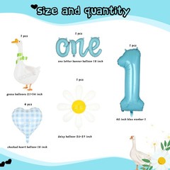 Silly Goose Decorations Walking Silly Goose Balloon Daisy Balloons Boys Baby …