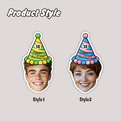 Custom Birthday Party Banner Decorations, Personalized with Names, Ages, Photos♤