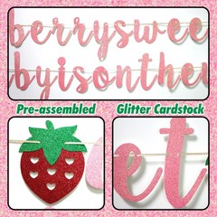 Sweet Baby Shower Decorations, A Sweet Baby Banner