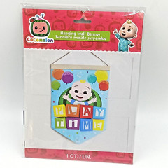 Cocomelon Hanging Wall Banner Play Time Great For A Birthday Party Backdrop Fun