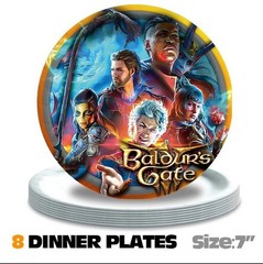 Baldur’s Gate Birthday Decoration Kit, 22 pieces, New – Free Shipping!