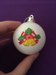 Painted Christmas Baubles – Christmas Decorations