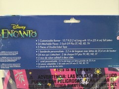 Disney Encanto Birthday Banner Custom Age + 12pc Swirl Decorations Party Set